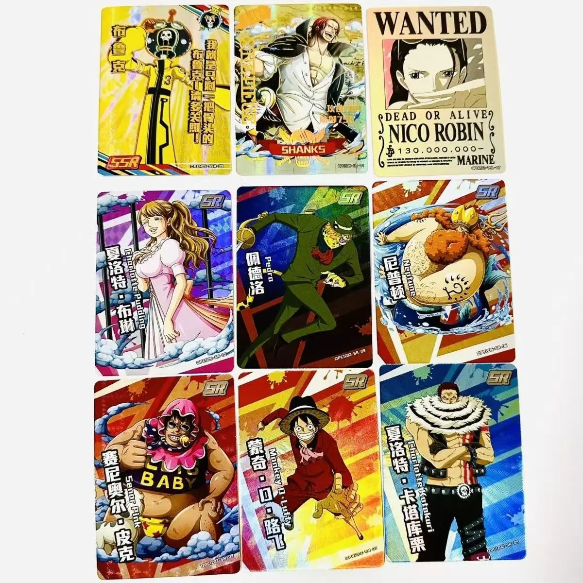 One Piece Cards Anime Collectible Card Luffy Zoro Trading Card Game Sanji Nami TCG Booster Box Game Cards