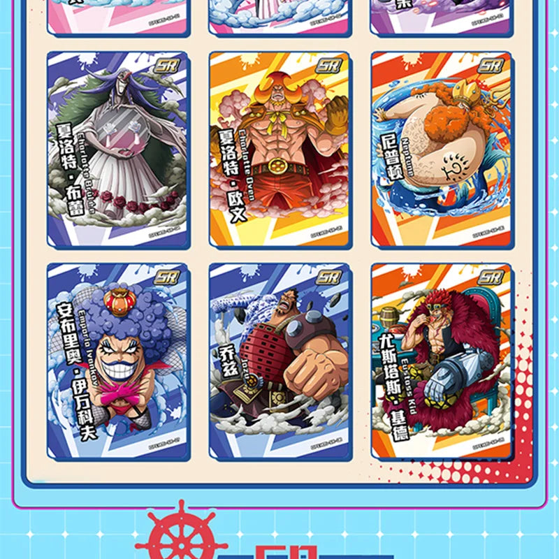 One Piece Cards Anime Collectible Card Luffy Zoro Trading Card Game Sanji Nami TCG Booster Box Game Cards