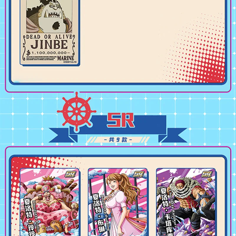 One Piece Cards Anime Collectible Card Luffy Zoro Trading Card Game Sanji Nami TCG Booster Box Game Cards