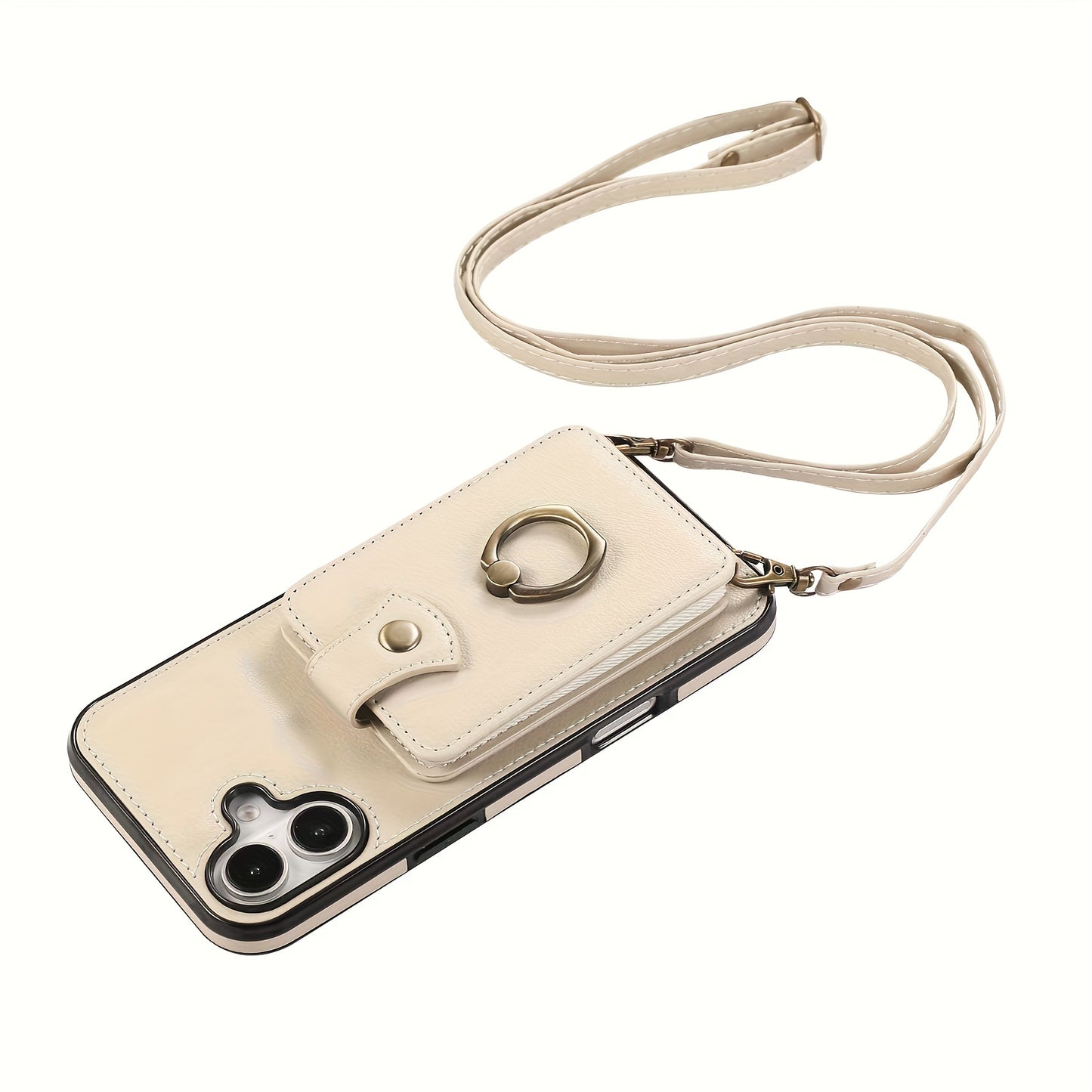 Case Wallet with Holder 360°Rotation Finger Ring