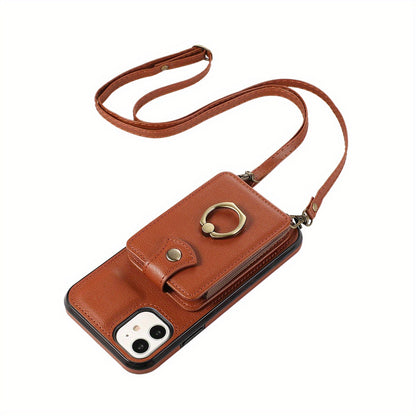 Case Wallet with Holder 360°Rotation Finger Ring