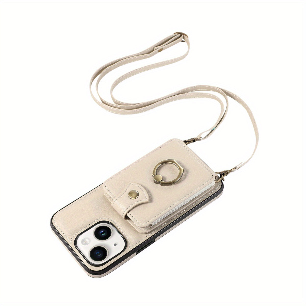 Case Wallet with Holder 360°Rotation Finger Ring