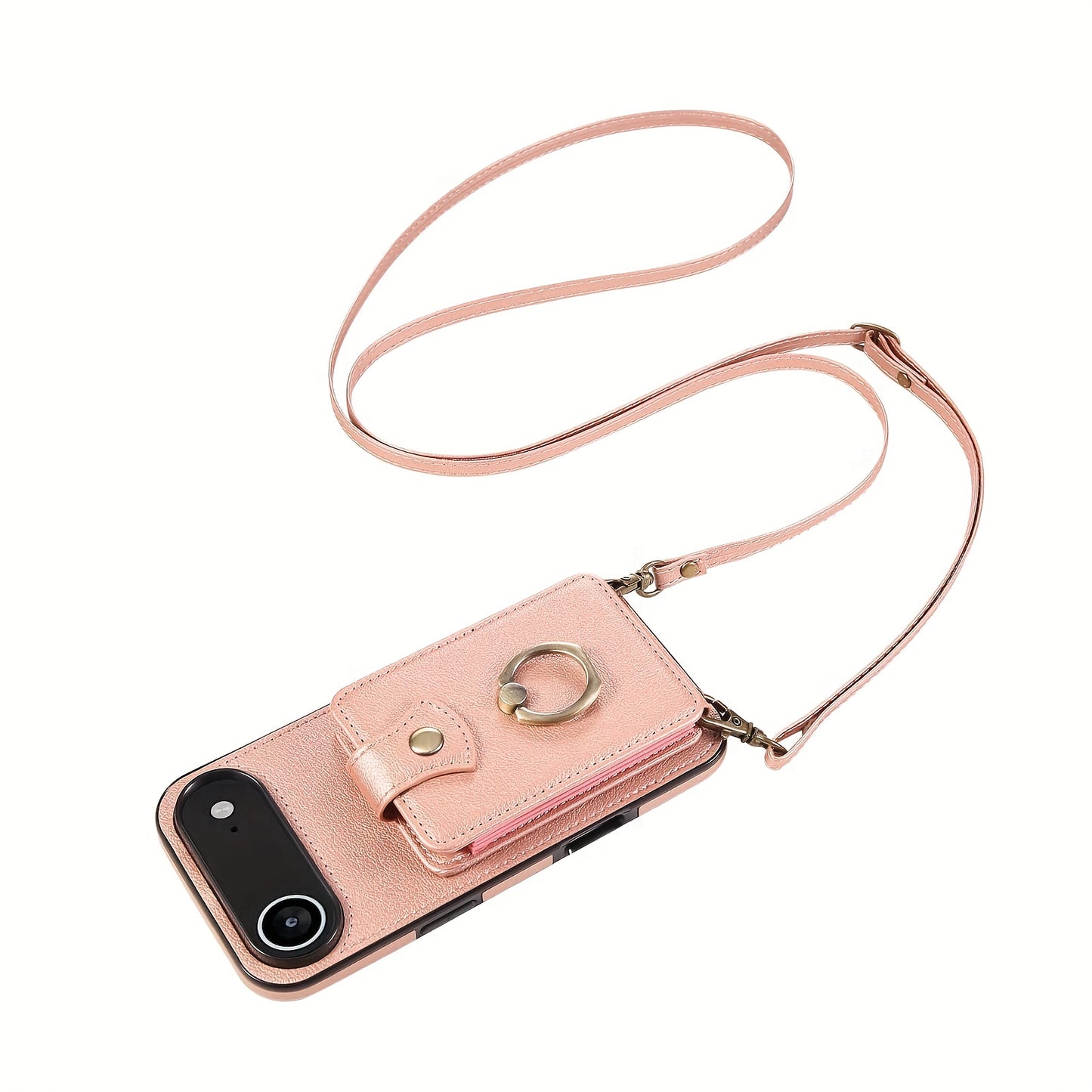 Case Wallet with Holder 360°Rotation Finger Ring