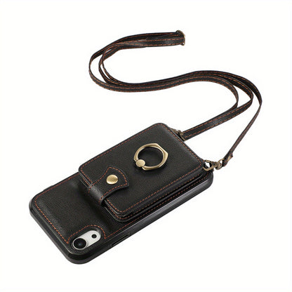 Case Wallet with Holder 360°Rotation Finger Ring