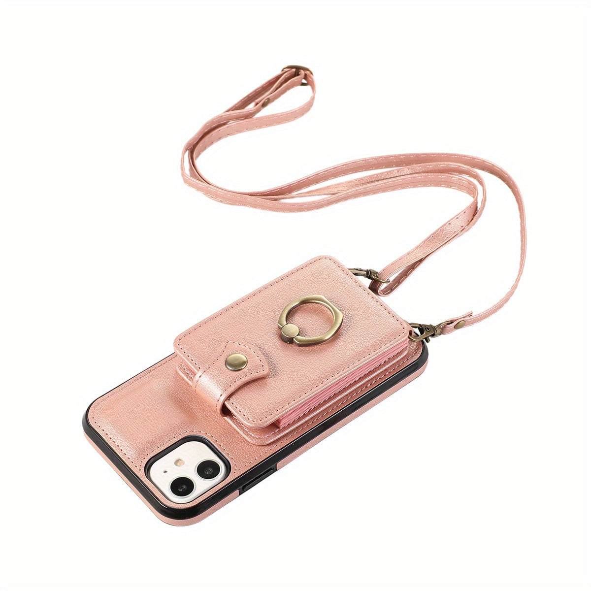 Case Wallet with Holder 360°Rotation Finger Ring