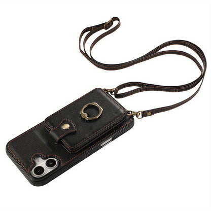 Case Wallet with Holder 360°Rotation Finger Ring