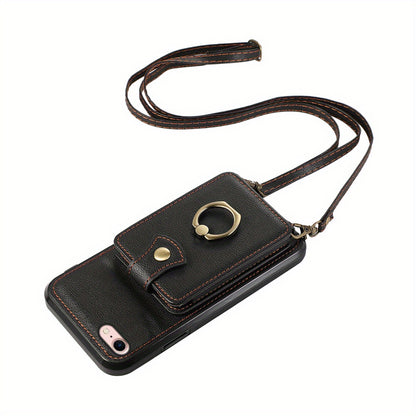 Case Wallet with Holder 360°Rotation Finger Ring