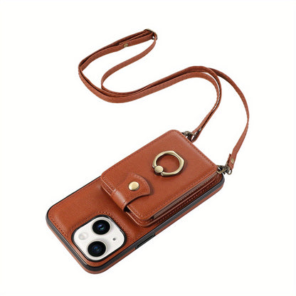 Case Wallet with Holder 360°Rotation Finger Ring