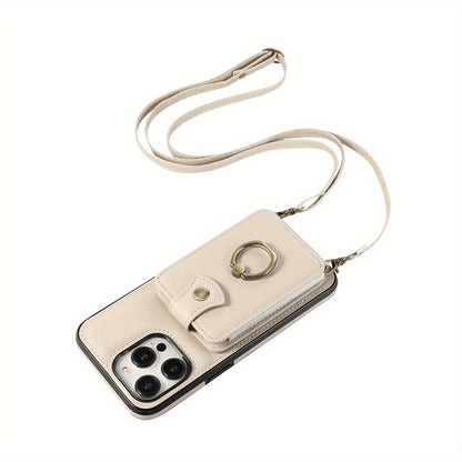 Case Wallet with Holder 360°Rotation Finger Ring