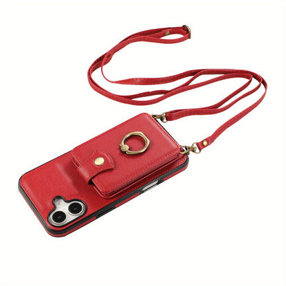 Case Wallet with Holder 360°Rotation Finger Ring