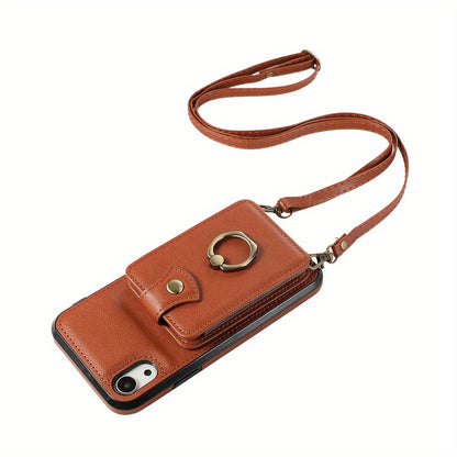 Case Wallet with Holder 360°Rotation Finger Ring