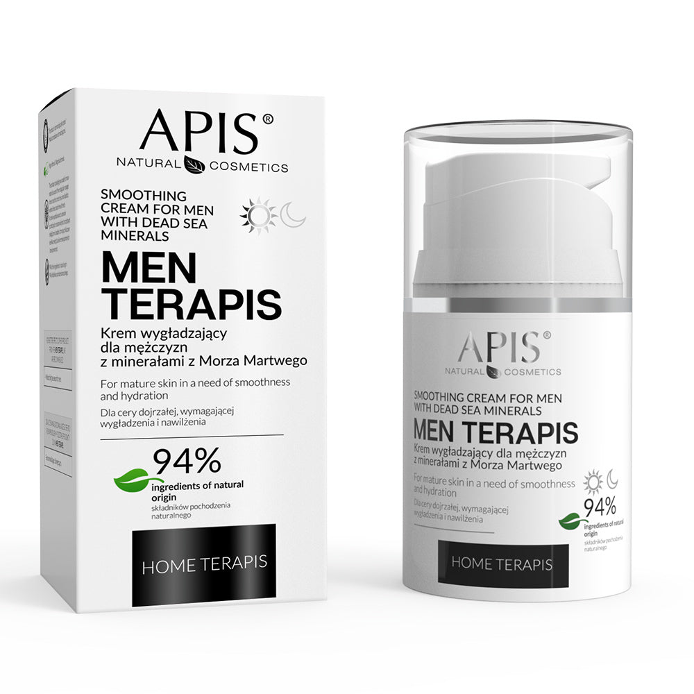 MEN TERAPIS Smoothing Cream with Dead Sea Minerals | 50ml