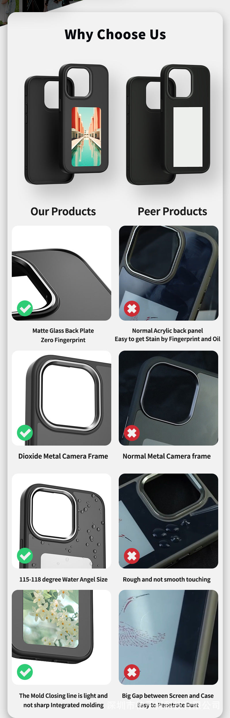 IPHONE NFC CASE projection pattern Ai ink  protective case