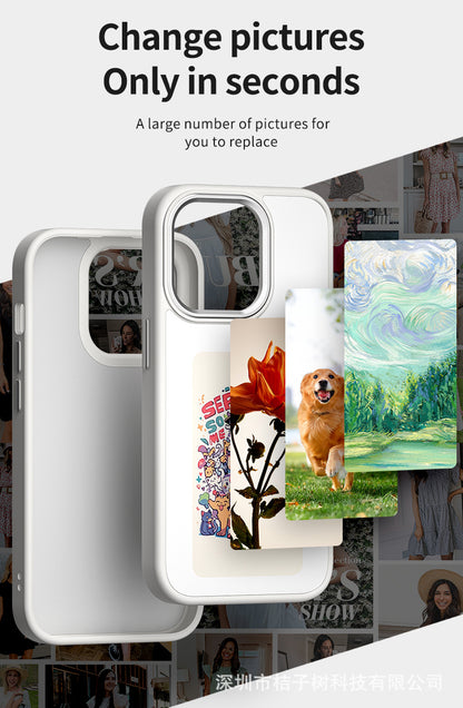 IPHONE NFC CASE projection pattern Ai ink  protective case