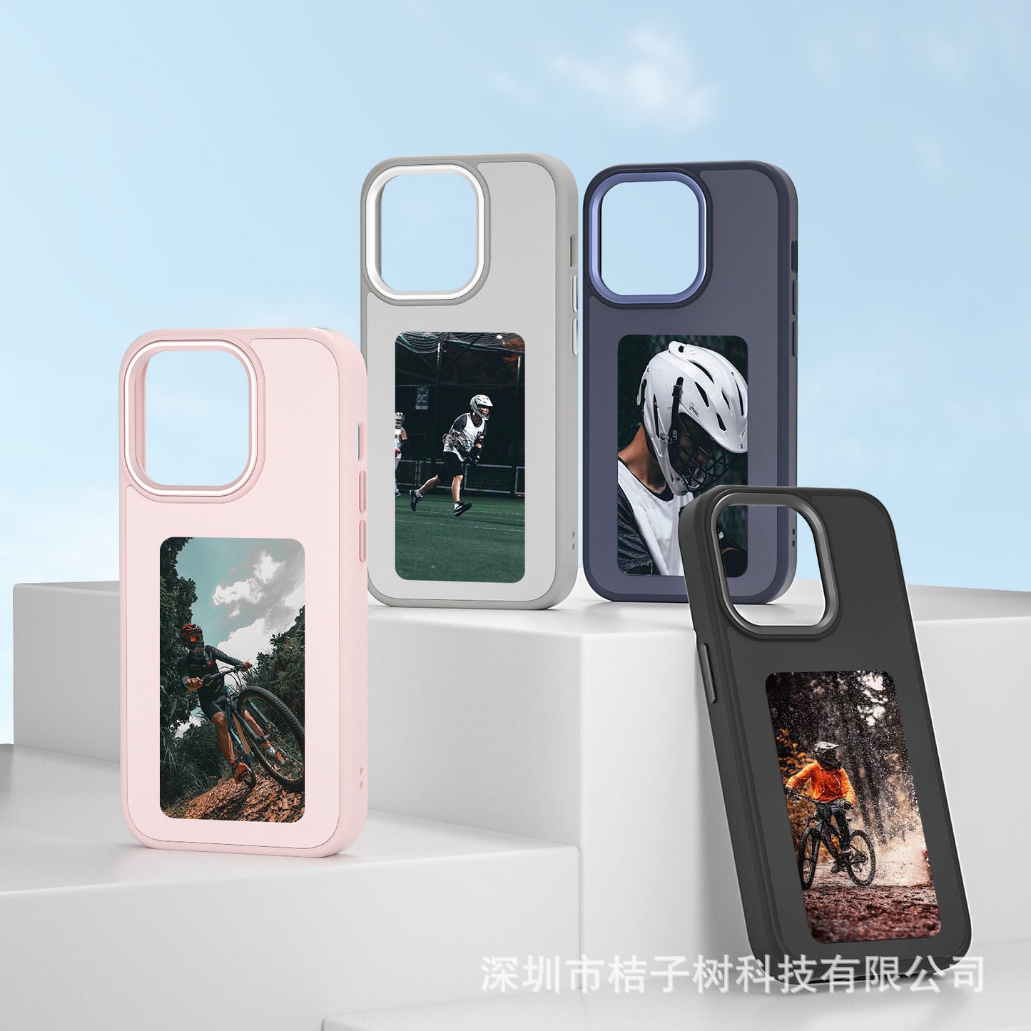 IPHONE NFC CASE projection pattern Ai ink  protective case