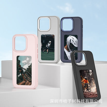 IPHONE NFC CASE projection pattern Ai ink  protective case