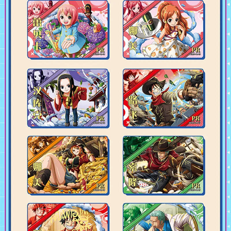 One Piece Cards  Anime Collectible Card  Luffy Zoro Trading Card Game Sanji Nami TCG Booster Box Game Cards