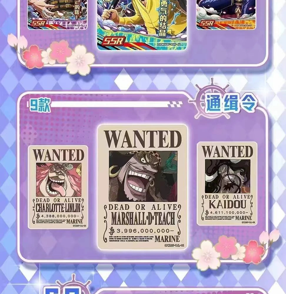 One Piece Cards  Anime Collectible Card  Luffy Zoro Trading Card Game Sanji Nami TCG Booster Box Game Cards