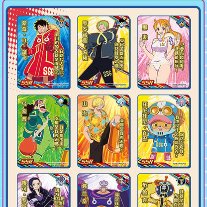 One Piece Cards  Anime Collectible Card  Luffy Zoro Trading Card Game Sanji Nami TCG Booster Box Game Cards