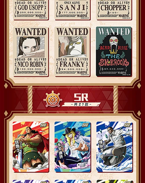 One Piece Cards  Anime Collectible Card  Luffy Zoro Trading Card Game Sanji Nami TCG Booster Box Game Cards