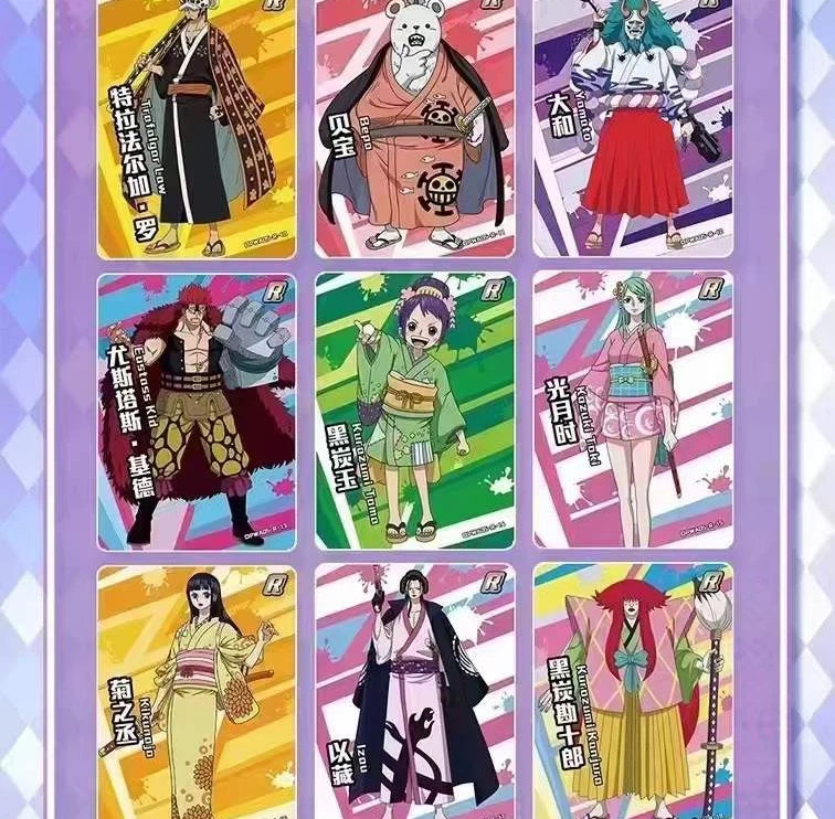 One Piece Cards  Anime Collectible Card  Luffy Zoro Trading Card Game Sanji Nami TCG Booster Box Game Cards