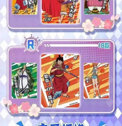 One Piece Cards  Anime Collectible Card  Luffy Zoro Trading Card Game Sanji Nami TCG Booster Box Game Cards