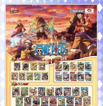 One Piece Cards  Anime Collectible Card  Luffy Zoro Trading Card Game Sanji Nami TCG Booster Box Game Cards