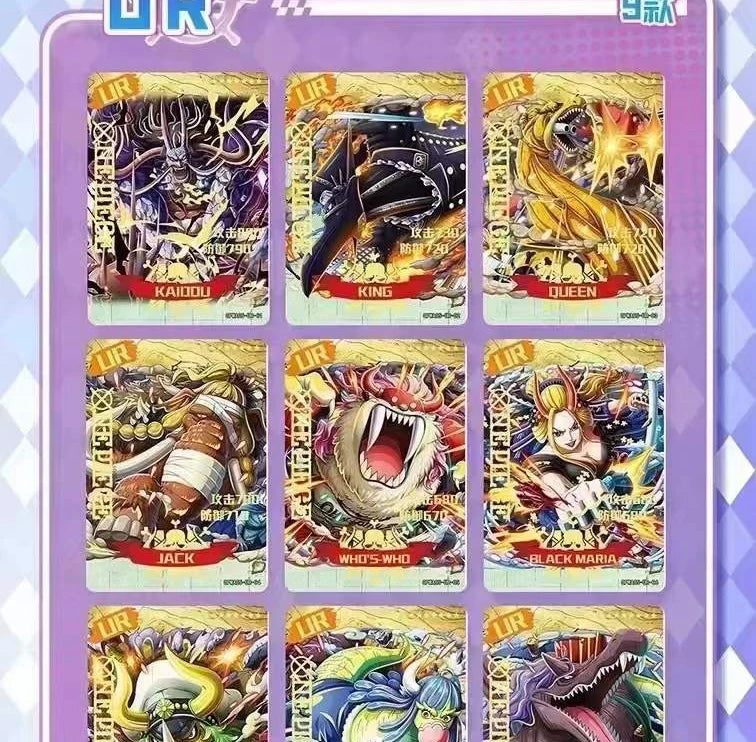 One Piece Cards  Anime Collectible Card  Luffy Zoro Trading Card Game Sanji Nami TCG Booster Box Game Cards