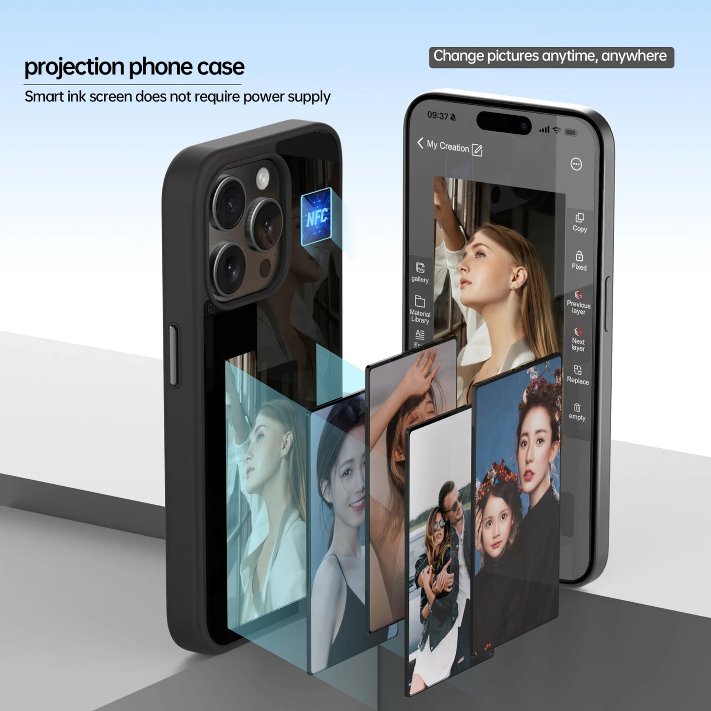 IPHONE CASE - Wireless Transmission Screen Projection Phone Case