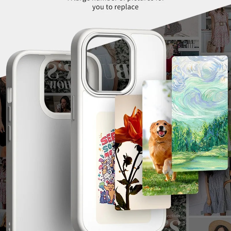 IPHONE NFC CASE projection pattern Ai ink  protective case