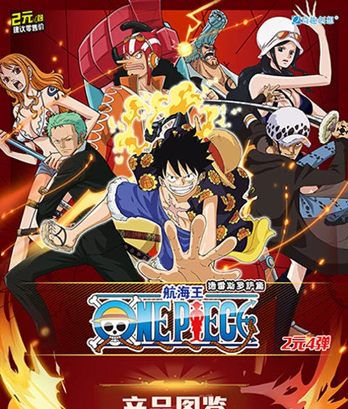 One Piece Cards  Anime Collectible Card  Luffy Zoro Trading Card Game Sanji Nami TCG Booster Box Game Cards