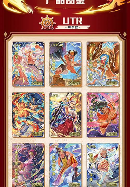 One Piece Cards  Anime Collectible Card  Luffy Zoro Trading Card Game Sanji Nami TCG Booster Box Game Cards