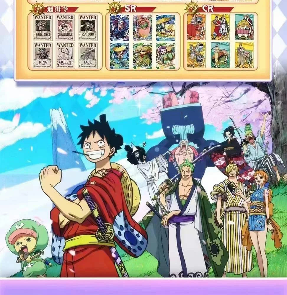 One Piece Cards  Anime Collectible Card  Luffy Zoro Trading Card Game Sanji Nami TCG Booster Box Game Cards