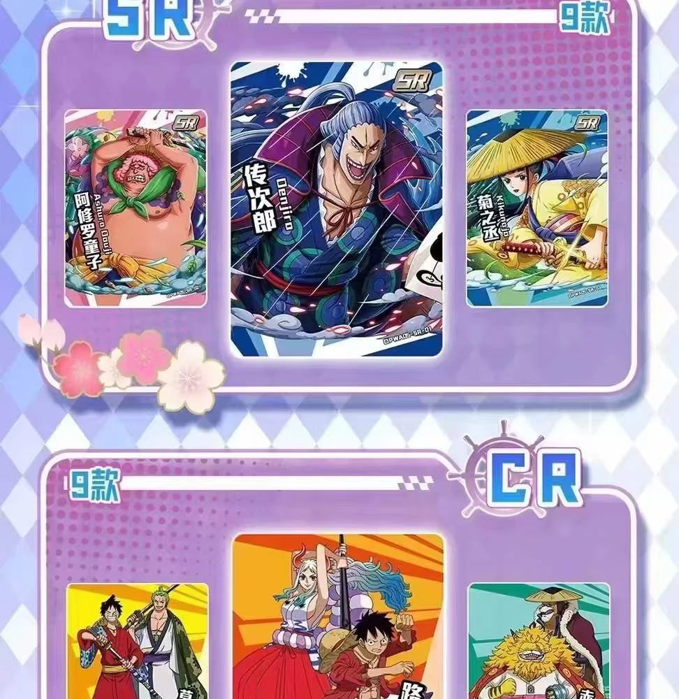 One Piece Cards  Anime Collectible Card  Luffy Zoro Trading Card Game Sanji Nami TCG Booster Box Game Cards