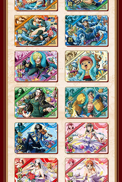 One Piece Cards  Anime Collectible Card  Luffy Zoro Trading Card Game Sanji Nami TCG Booster Box Game Cards