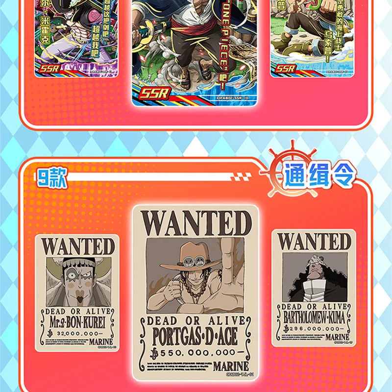 One Piece Cards  Anime Collectible Card  Luffy Zoro Trading Card Game Sanji Nami TCG Booster Box Game Cards