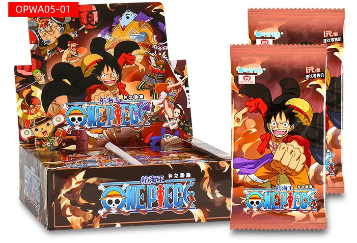 One Piece Cards  Anime Collectible Card  Luffy Zoro Trading Card Game Sanji Nami TCG Booster Box Game Cards