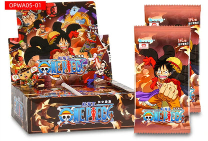 One Piece Cards  Anime Collectible Card  Luffy Zoro Trading Card Game Sanji Nami TCG Booster Box Game Cards