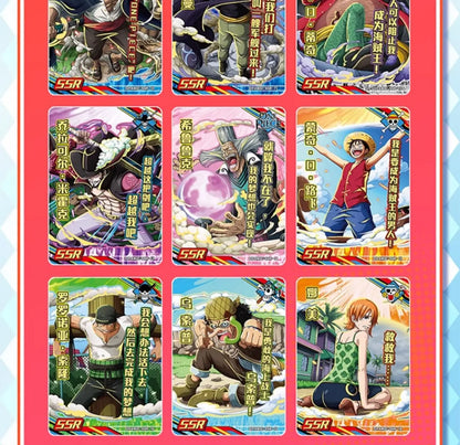 One Piece Cards  Anime Collectible Card  Luffy Zoro Trading Card Game Sanji Nami TCG Booster Box Game Cards