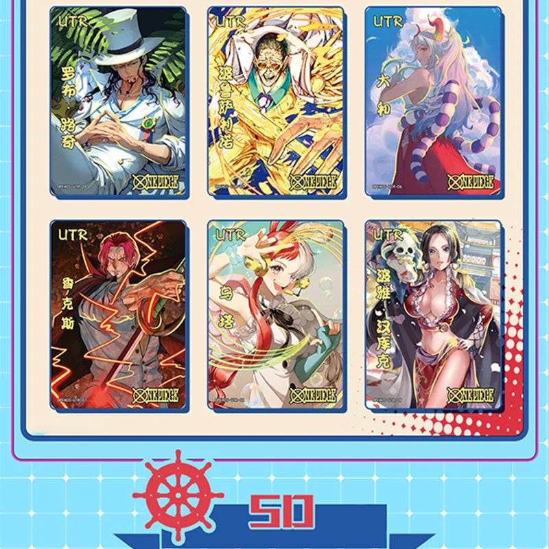 One Piece Cards  Anime Collectible Card  Luffy Zoro Trading Card Game Sanji Nami TCG Booster Box Game Cards