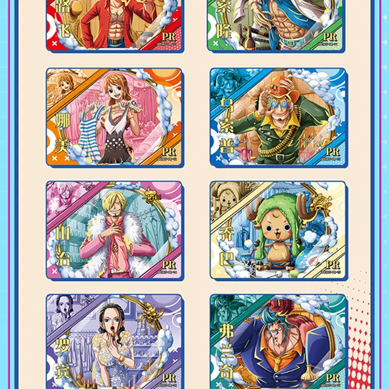 One Piece Cards  Anime Collectible Card  Luffy Zoro Trading Card Game Sanji Nami TCG Booster Box Game Cards