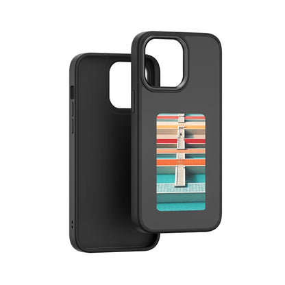 IPHONE NFC CASE projection pattern Ai ink  protective case
