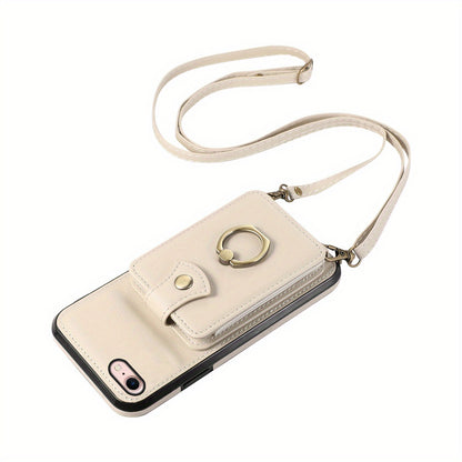 Case Wallet with Holder 360°Rotation Finger Ring