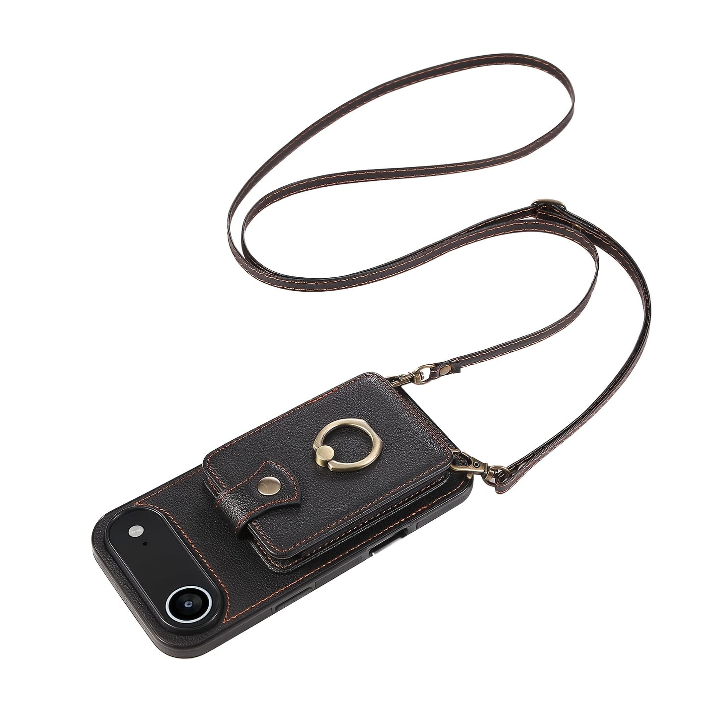 Case Wallet with Holder 360°Rotation Finger Ring