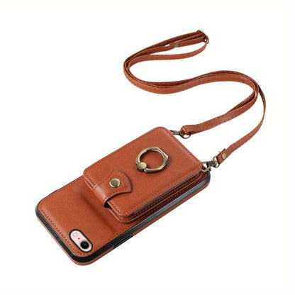 Case Wallet with Holder 360°Rotation Finger Ring