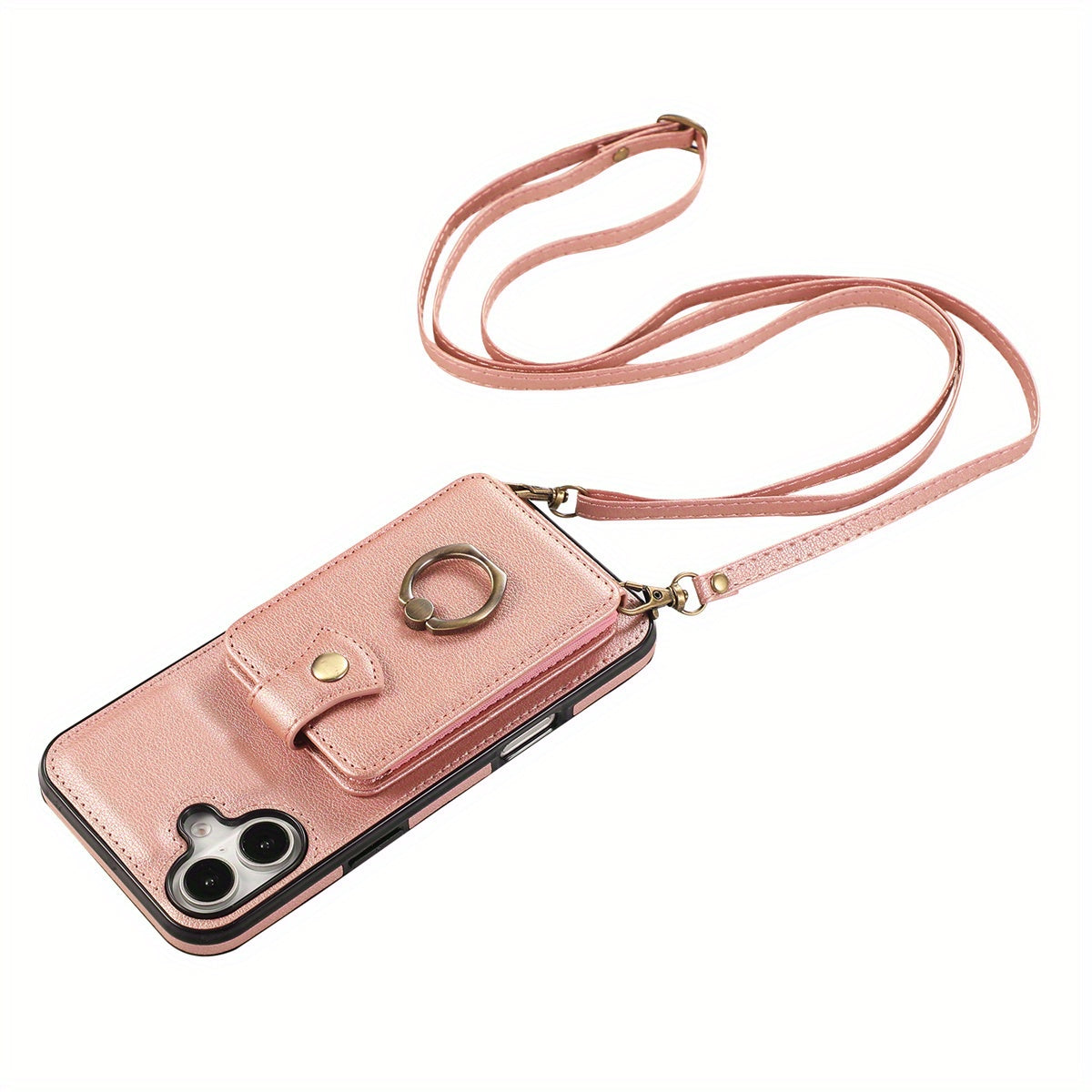 Case Wallet with Holder 360°Rotation Finger Ring