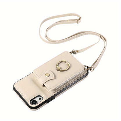 Case Wallet with Holder 360°Rotation Finger Ring